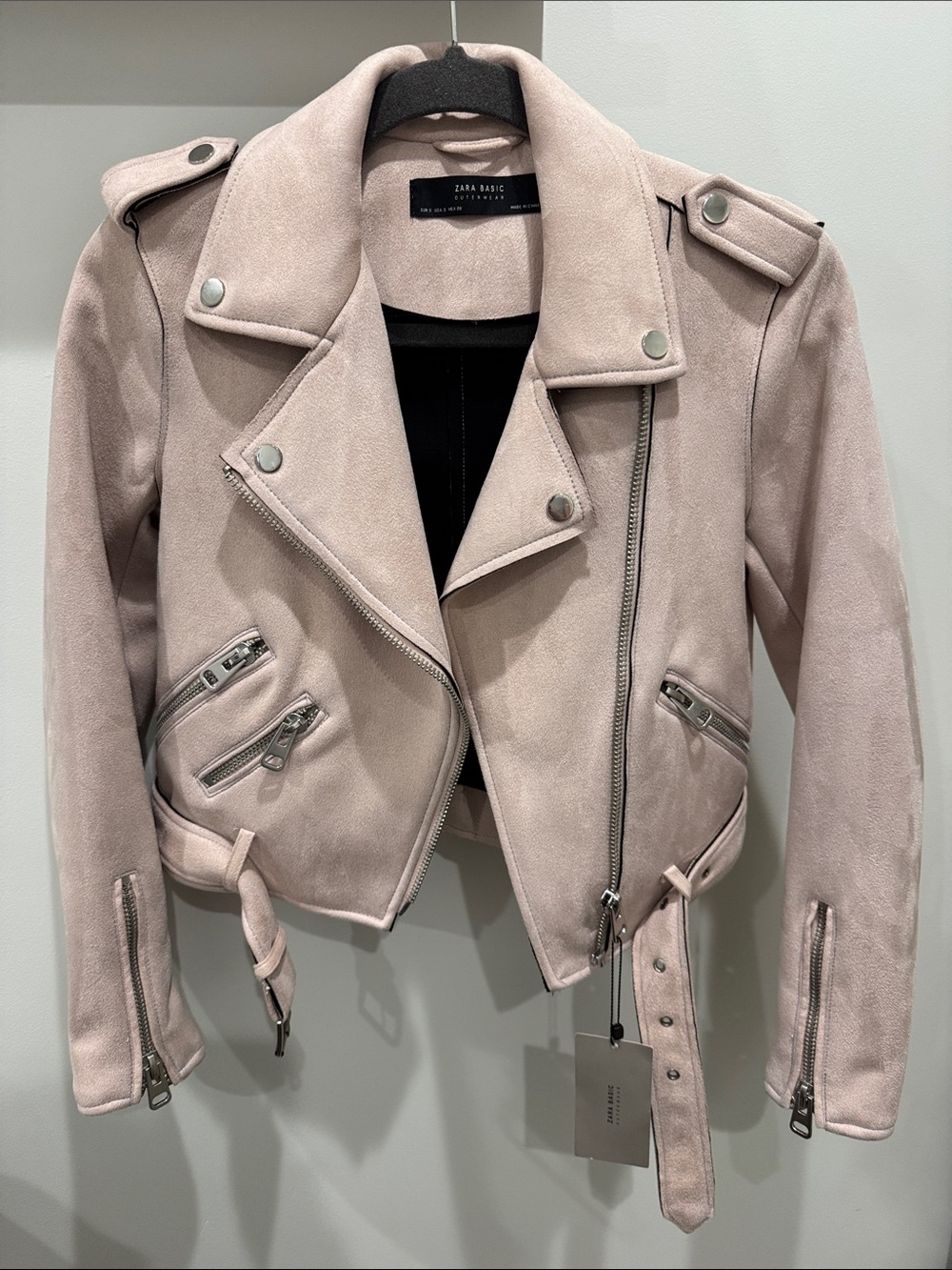 Zara pink jacket